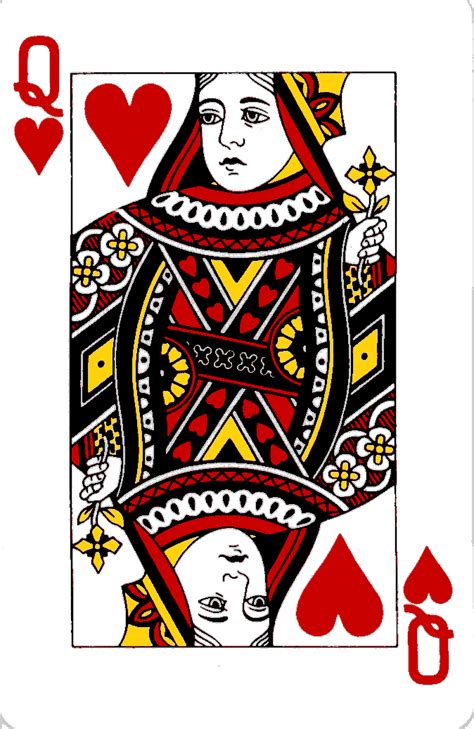 queen card - brb card